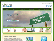 Tablet Screenshot of canfo.com
